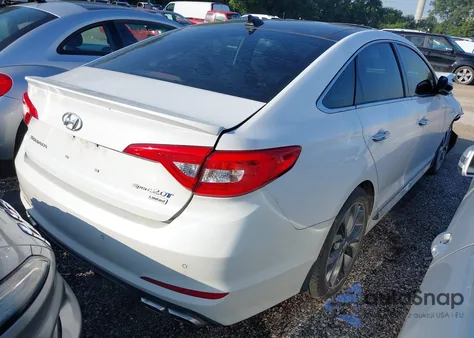 2015 Hyundai Sonata Limited 2.0T z USA, uszkodzony, nr VIN 5NPE34AB9FH142993